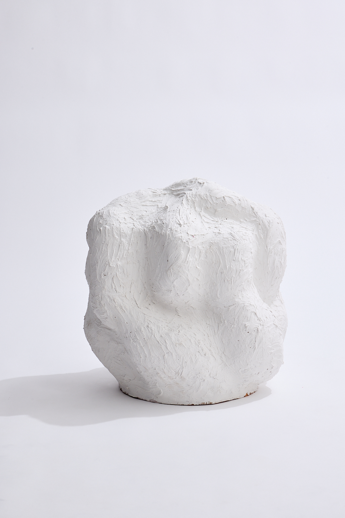 Body Study ceramic sculpture by oneg - glazed ceramic exploring human body symmetry and totemic form